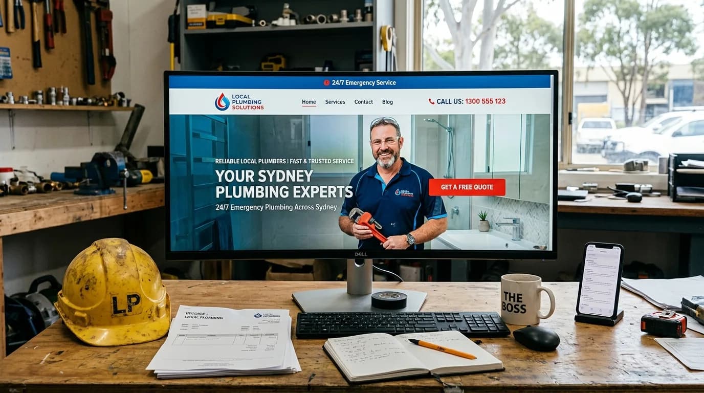 How to Write a Tradie Website Homepage That Converts