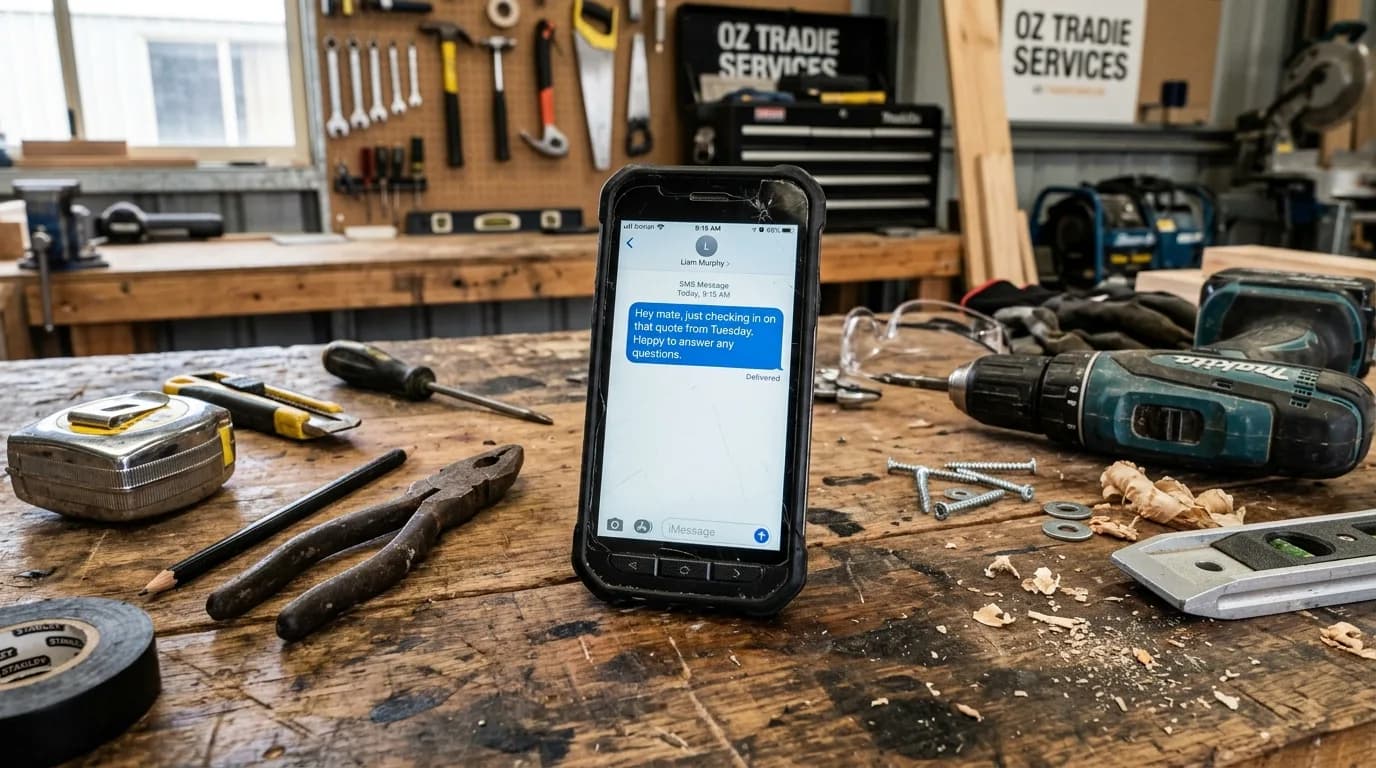 Stop Losing Leads: Automated Follow-Up for Tradies