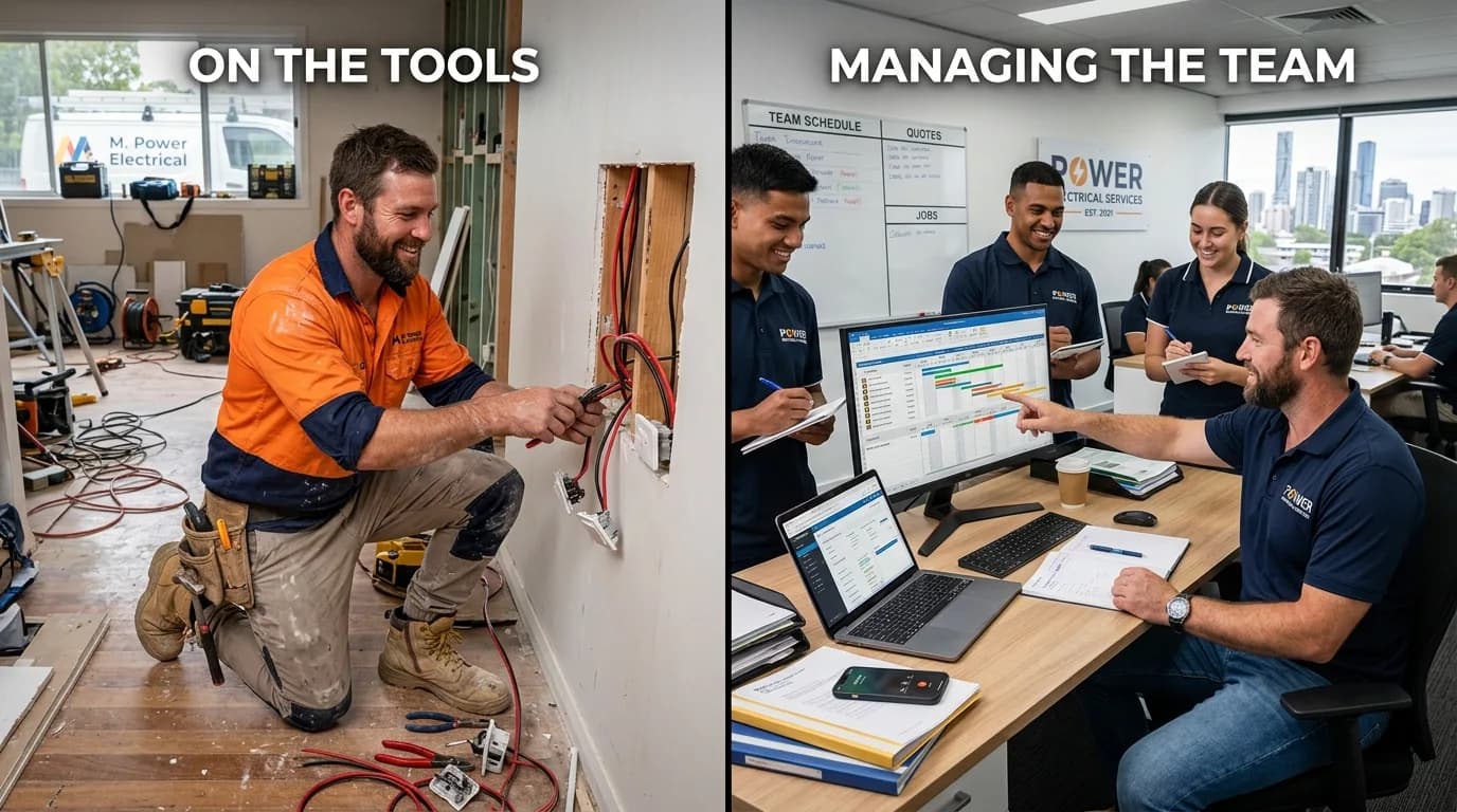 From Solo Tradie to Trade Business Owner: A Growth Roadmap